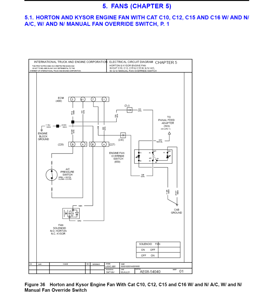 02-05 International 5000i 9000i wiring diagram sample