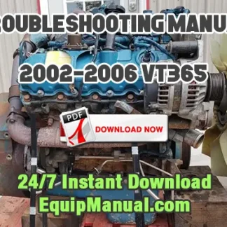 2002-2006 International VT365 Troubleshooting Manual
