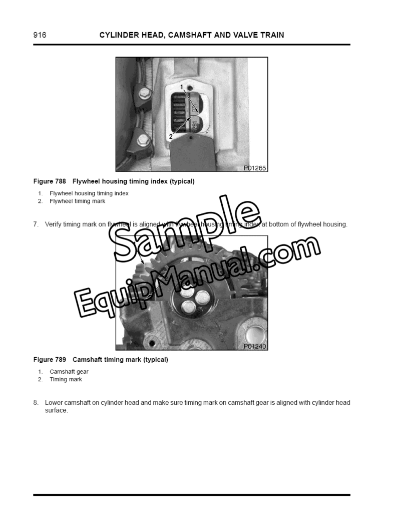 2010 and up International MaxxForce 11 13 Service Manual sample page