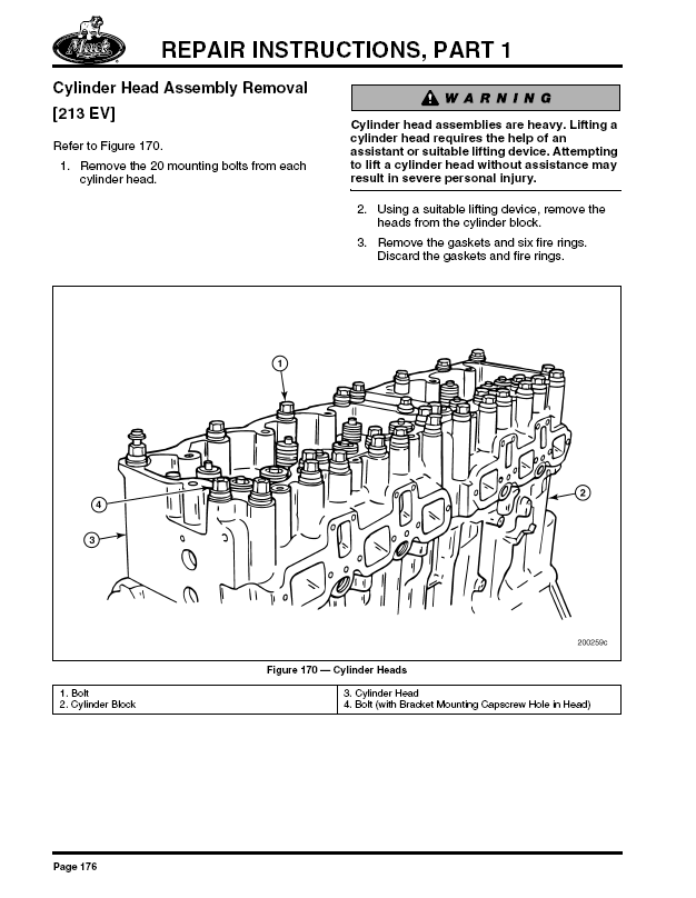Mack ASET AI AMI repair manual sample page